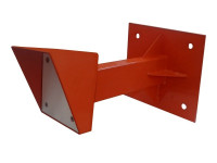 Стойка для считывателя Аякс 150х250 мм, настенная, оранжевая Стойка