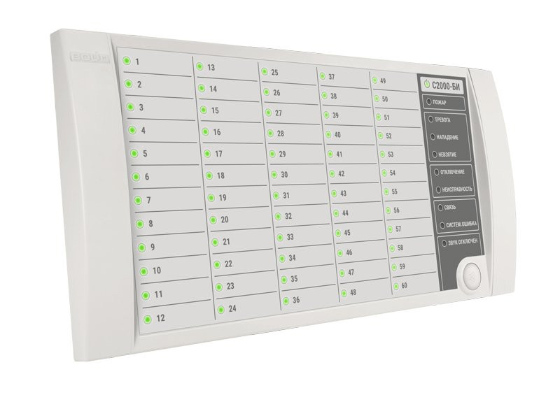 С2000-БИ исп.02 (2xRS-485) (два интерфейса RS-485) Блок индикации