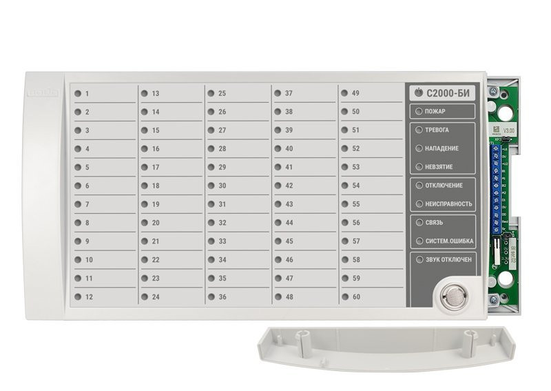С2000-БИ исп.02 (2xRS-485) (два интерфейса RS-485) Блок индикации