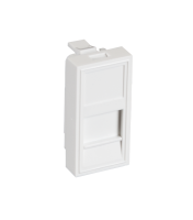 EC-IMH-1-WT-10 (10шт) Вставка 45х45 (Mosaic) для 1 модуля Keystone Jack