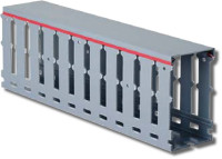 Короб перфорированный, серый RL12 25x60 (00136RL) Короб перфорированный