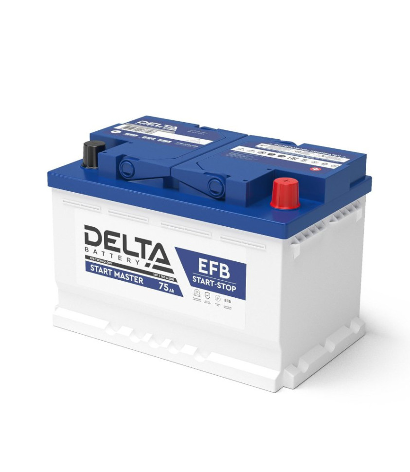 Delta START MASTER EFB 1275 (75 Ah)