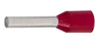 Наконечник-гильза НШВИ 1-10, красный (100 шт) (IF1-10RD) Наконечник-гильза с изолированным фланцем