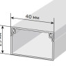 Кабель-канал 40х25 ЭЛЕКОР белый (CKK10-040-025-1-K01) Кабель-канал