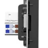 Механизм розетки HDMI+RJ45 (cat5), чёрный Эпика (UP1-SOB-HDMI+RJ45) Механизм розетки HDMI+RJ45