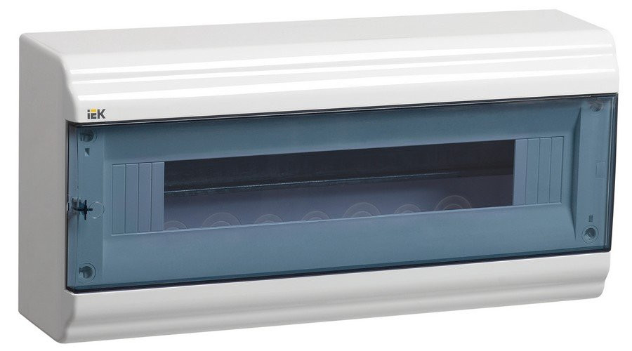 Корпус пластиковый навесной PRIME ЩРН-П-18 IP41 белый (MKP82-N-18-41-10) Корпус пластиковый