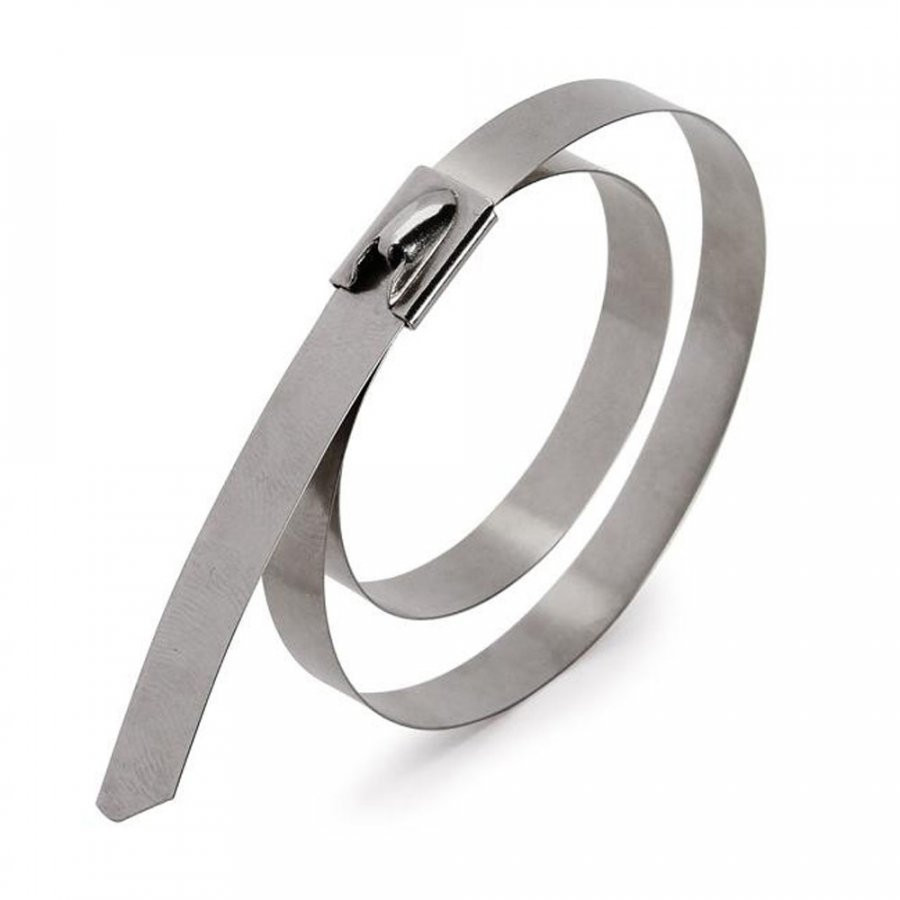 Стяжки кабельные стальные СКС-2 (304) 12х800 (50 шт) (PR08.4916) Стяжки кабельные стальные