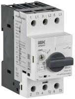 Автоматический выключатель защиты двигателя A6 GV2P 4-6,3А ARMAT (AR-MPCB-A6B63) Автоматический выключатель защиты двигателя