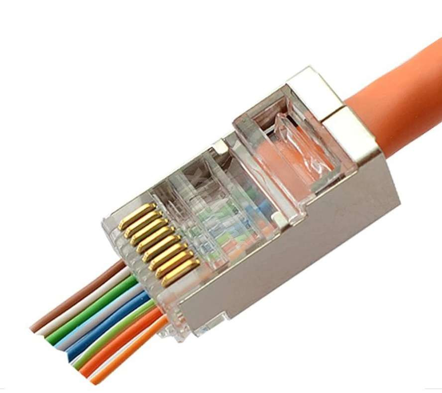 8P8C-SH-C6-FC (100 шт) (10797c) Разъем RJ-45