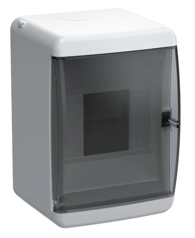 Корпус пластиковый навесной TEKFOR Mini КМПн-4 IP41 белый (TFM-KP73-N-04-41-K01-K01) Корпус пластиковый