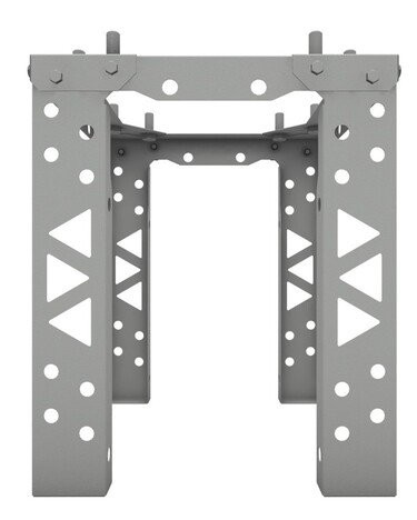 Усиленное монтажное основание для откатных шлагбаумов "VBR" Монтажная основа