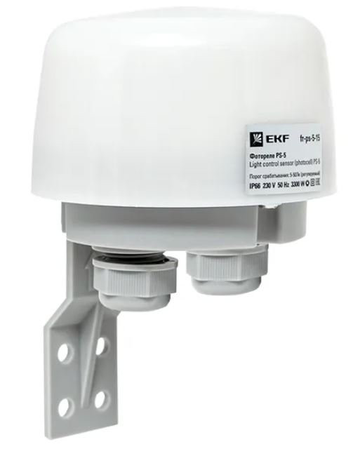 Фотореле PS-5 15А 3300Вт IP66 PROxima (fr-ps-5-15) Фотореле