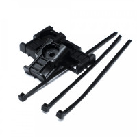 Комплект крепления площадка для прямого монтажа черная со стяжкой 2,5х100 мм (100 шт) () Комплект крепления площадка для прямого монтажа