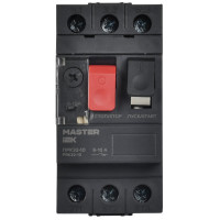 Пускатель ПРК32-10 In=10А Ir=6-10А Ue 660В MASTER (DMS11-010) Пускатель ручной кнопочный