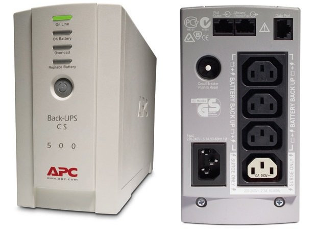 BK500EI APC Back-UPS 500 ВА Источник бесперебойного питания