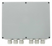 Барьер-КР84 (84 цепи) Коробка распределительная с гермовводами и колодками для разделки объектовых кабелей