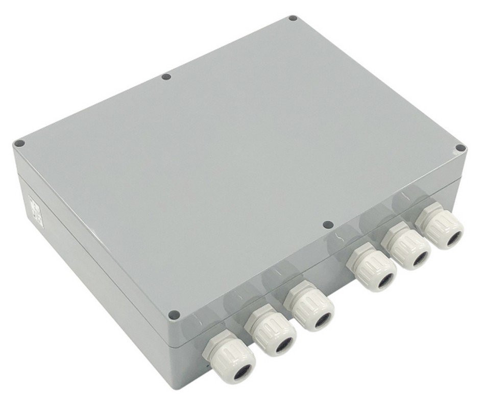 Барьер-КР84 (84 цепи) Коробка распределительная с гермовводами и колодками для разделки объектовых кабелей