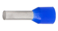 Наконечник-гильза НШВИ 2.5-10, синий (100 шт) (IF2.5-10BL) Наконечник-гильза с изолированным фланцем