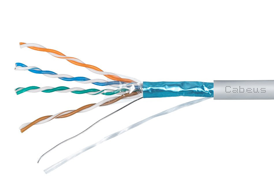 FTP-4P-Cat.5e-SOLID-LSZH-GY-25 (10441c-7) Кабель «витая пара» (LAN) для структурированных систем связи