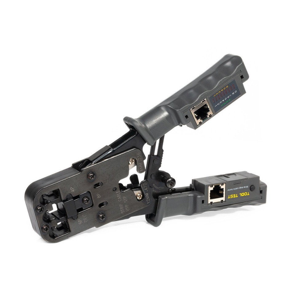 Пресс-клещи с тестером JT-03T (84493) Инструмент обжимной