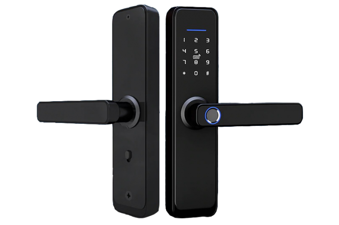 ALFL-17BL Замок электромеханический врезной биометрический