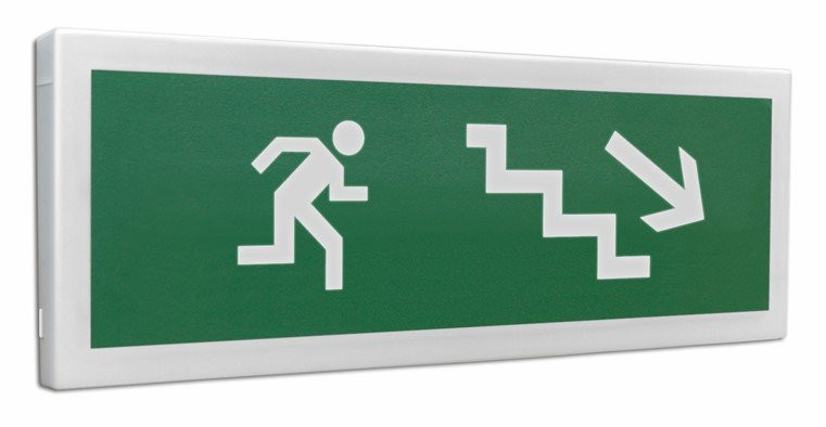 С2000-ОСТ исп.10 "Человек вправо-вниз" Оповещатель световой адресный