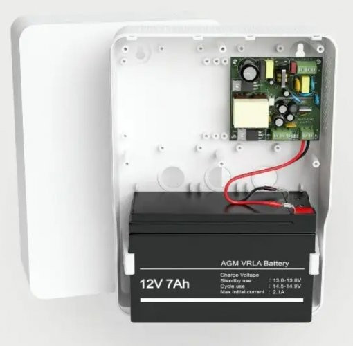 БРП 12V 2,5А в корпусе BigBox3 под АКБ 7Ач (BP-2.5-X ver.1) Блок резервного питания импульсный