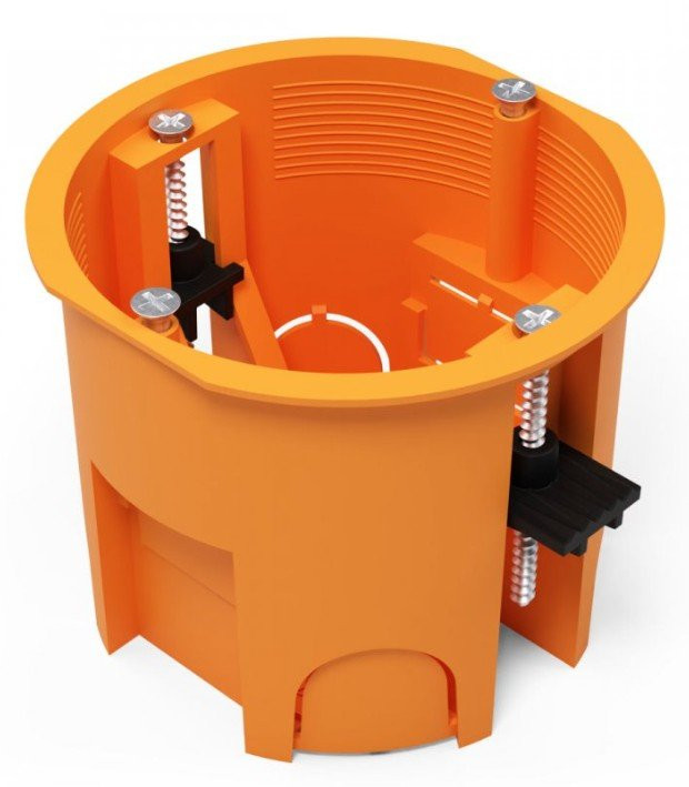 Коробка установочная ГСК стойкая к горению (ПВ-2) 68х60 (80-0610-2С) Коробка установочная