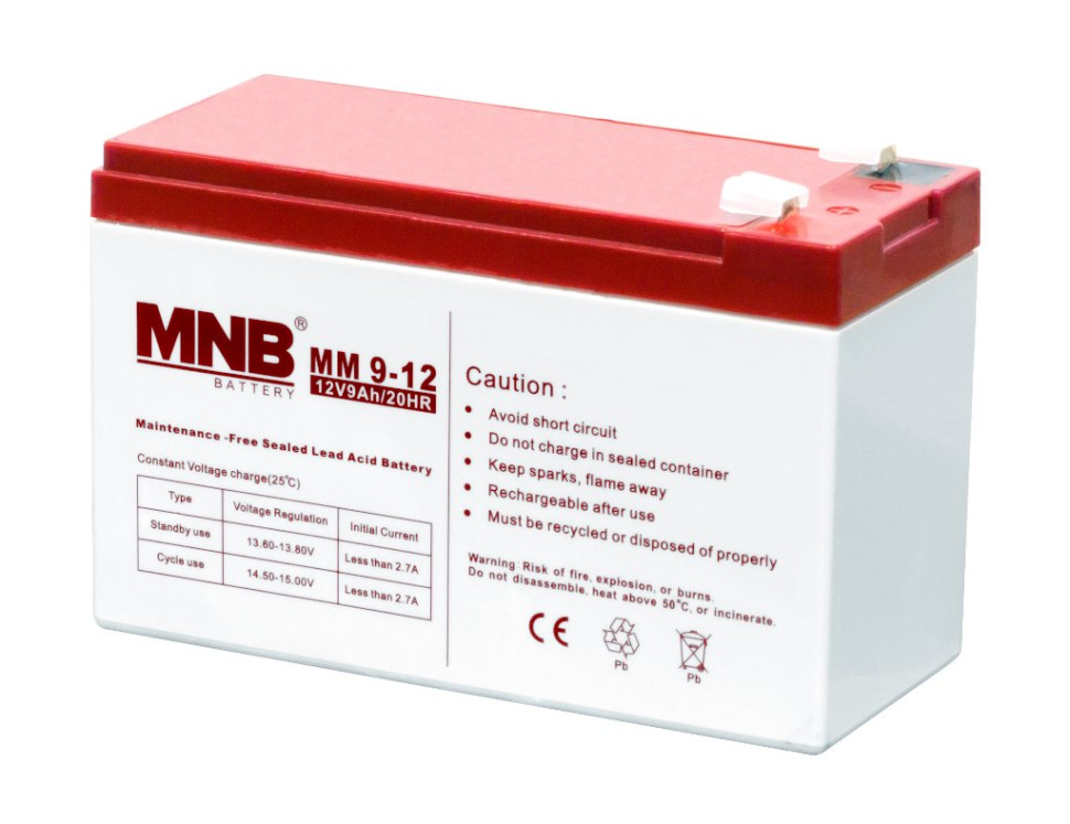 MNB MM 9-12 Аккумулятор герметичный свинцово-кислотный