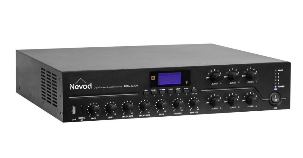 DMA-6250M Микшер-усилитель комбинированный