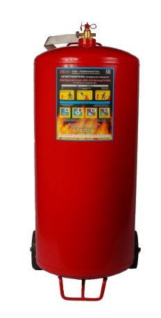 ОВП-100(з)-АВ морозостойкий (ФторПАВ) Огнетушитель закачной воздушно-пенный зимний