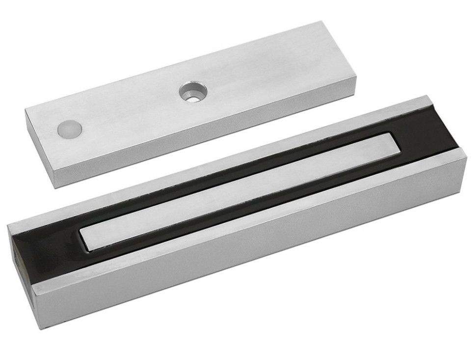 ALM-350FB-12/24V (серый) кабель 10м Влагозащищённый электромагнитный замок