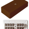 КС-701 ЭСТЕТ (коричневый) Коробка соединительная